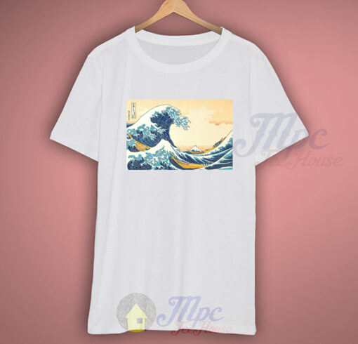 Great Wave off Kanagawa Vintage Art T Shirt