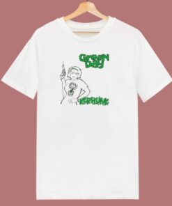Green Day Kerplunk 80s T Shirt Style
