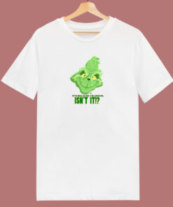 Green Grinch 80s T Shirt