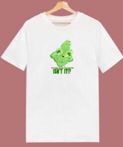 Green Grinch 80s T Shirt
