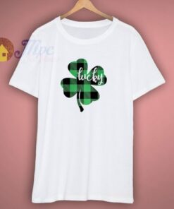 Green Plaid St Patricks Day T Shirt