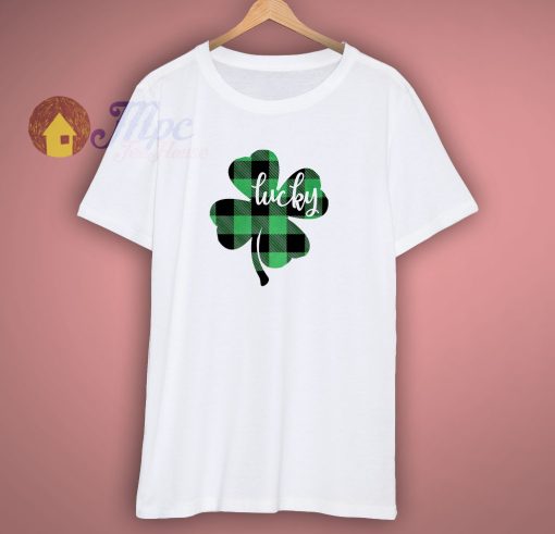 Green Plaid St Patricks Day T Shirt