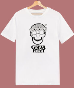 Greta Van Fleet Skull T Shirt Style