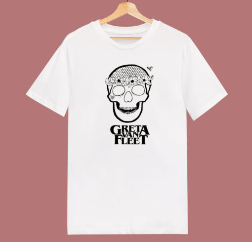 Greta Van Fleet Skull T Shirt Style