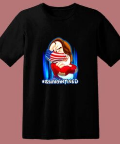 Grumpy Dwarf American Flag Face Mask 80s T Shirt