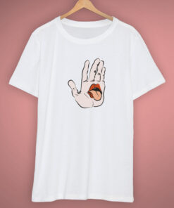 Grunge 90s Pizza Culture Vomit Hand Rollingstone T Shirt