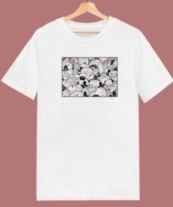 Gudetama Doodle Art 80s T Shirt Style