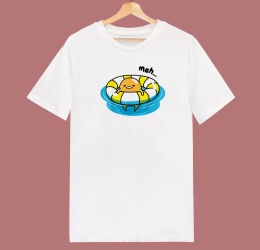 Gudetama Pool Float 80s T Shirt