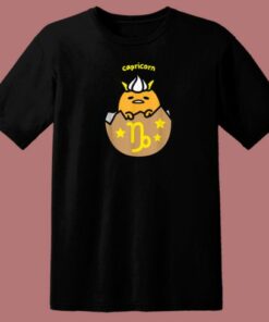 Gudetama Zodiac Capricorn 80s T Shirt 1 Gudetama Zodiac Capricorn 80s T Shirt 2