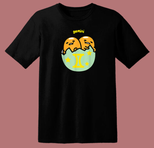 Gudetama Zodiac Gemini 80s T Shirt