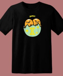 Gudetama Zodiac Gemini 80s T Shirt