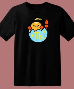 Gudetama Zodiac Scorpio 80s T Shirt