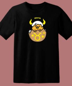 Gudetama Zodiac Taurus 80s T Shirt