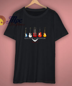 Guitar Heaven Music Stings With Wings T Shirt