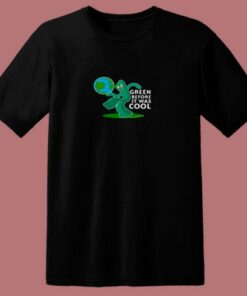 Gumby Green Before It Was Cool Earth Planet 80s T Shirt 2
