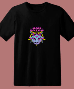 Hail Satan 80s T Shirt 1