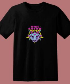 Hail Satan 80s T Shirt 1 Hail Satan 80s T Shirt 2