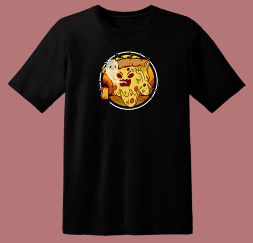 Halloween Day 2021 For Pizza Lovers 80s T Shirt