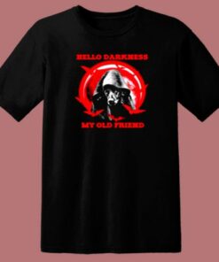 Halloween Dogs Hello Darkness My Old Friend 80s T Shirt 1 Halloween Dogs Hello Darkness My Old Friend 80s T Shirt 2