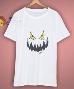 Halloween Evil face T Shirt 1 Halloween Evil face T Shirt 3
