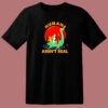 Halloween Humans Arent Real 80s T Shirt