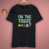 Halloween Im The Treat Graphic Black T shirt