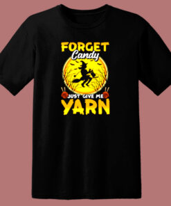 Halloween Knitting 80s T Shirt