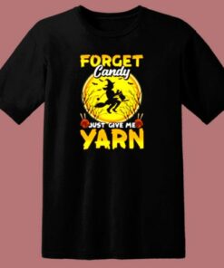 Halloween Knitting 80s T Shirt