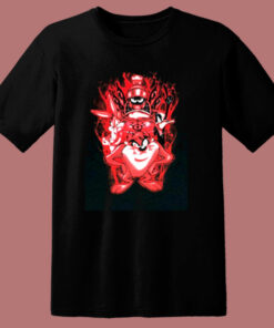 Halloween Looney Tunes Red Flame 80s T Shirt