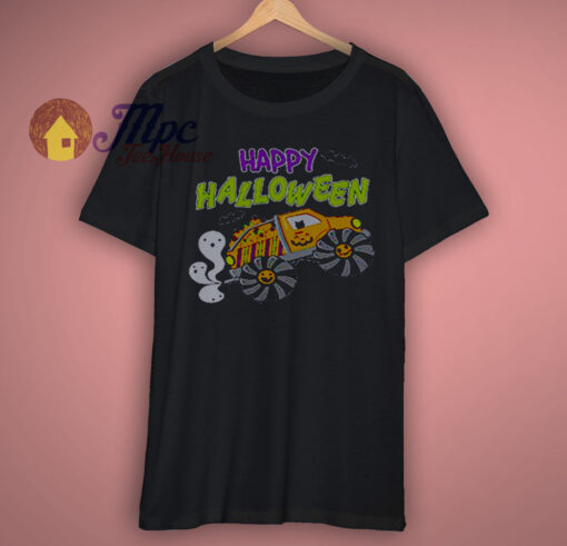 Halloween Monster Truck with Pumpkins Shirt