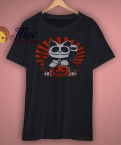 Halloween Neko T Shirt