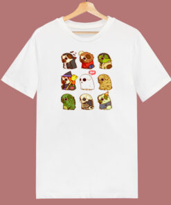 Halloween Puglie 80s T Shirt 1