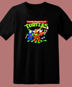 Halloween Teenage Mutant Killer Ninja Turtles 80s T Shirt 1