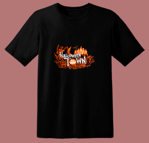 Halloween Town Pumpkin 80s T Shirt