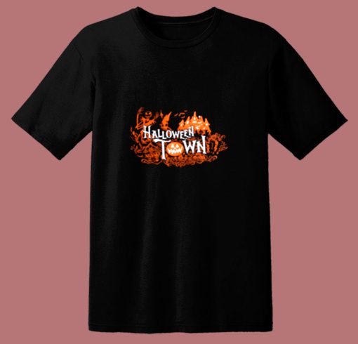 Halloween Town Pumpkin 80s T Shirt