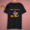Halloween pumpkin cat T Shirt