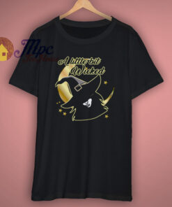 Halloween witch a little bit wicked T Shirt