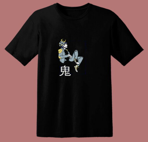 Hannya Mask Harajuku Anime 80s T Shirt