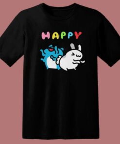 Happy Cat Bug And Rabbit T Shirt Style