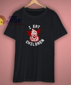 Happy Clown Eat Children Funny Halloween Shirt 1