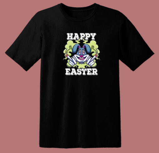 Happy Easter Rabbit 80s T Shirt