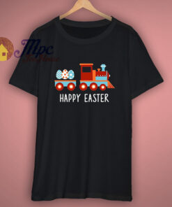 Happy Easter Train Funny T Shirt