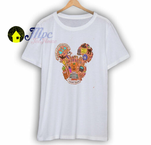 Happy Halloween Doodle Mickeys Shirt