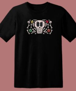 Happy Mexican Skull 80s T Shirt Style 1 Happy Mexican Skull 80s T Shirt Style 2