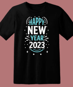 Happy New Year Blooming T Shirt Style