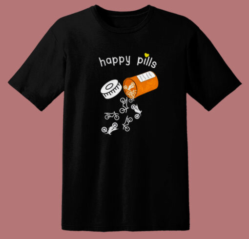 Happy Pills Motorbike T Shirt Style