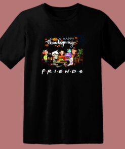 Happy Thanksgiving Friends Tv Show Jeff Dunham 80s T Shirt 1