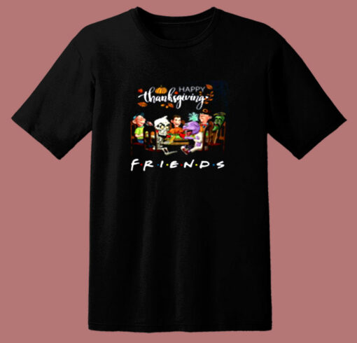 Happy Thanksgiving Friends Tv Show Jeff Dunham 80s T Shirt