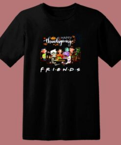 Happy Thanksgiving Friends Tv Show Jeff Dunham 80s T Shirt 2