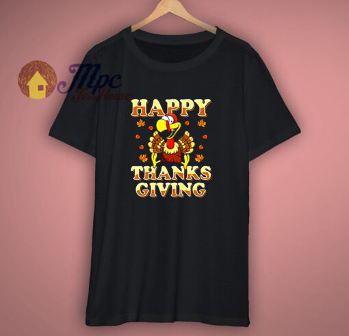 Happy Thanksgiving Turkey T-Shirt